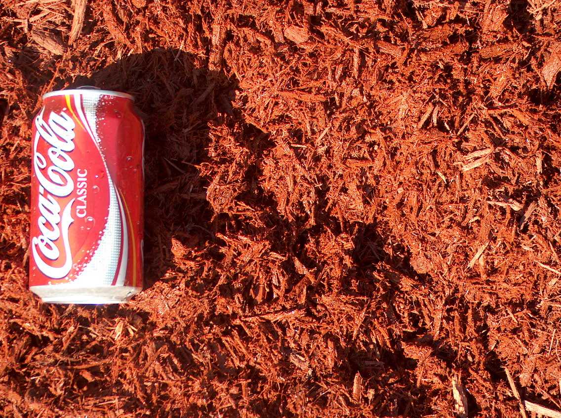 Dyed Red Mulch Image
